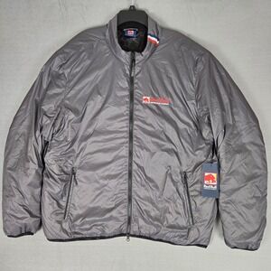 Red Bull Insulated Bomber Jacket Men 3XL Gray Distribution Company Employee NWT